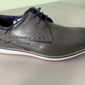 Harrison Myles  Gray Lace Up Shoes